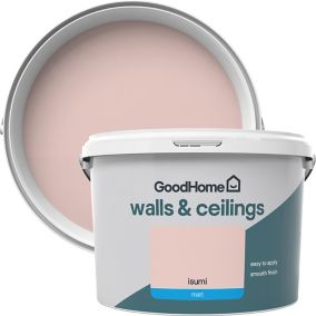 GoodHome Walls & Ceilings Isumi Matt Emulsion paint, 2.5L