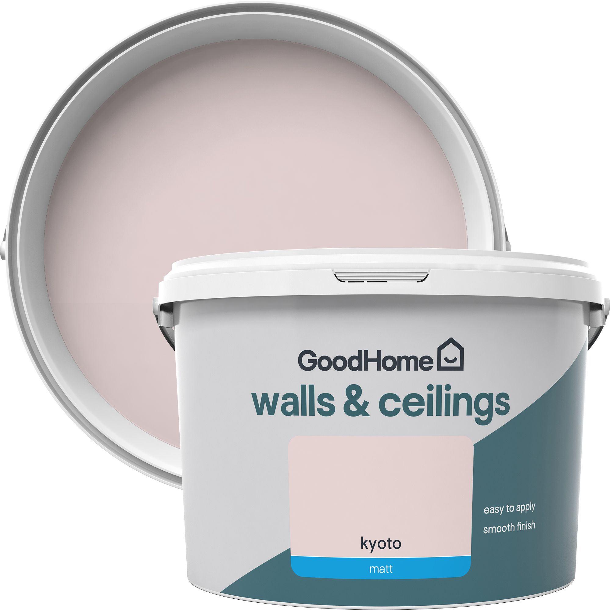 GoodHome Walls & ceilings Kyoto Matt Emulsion paint, 2.5L