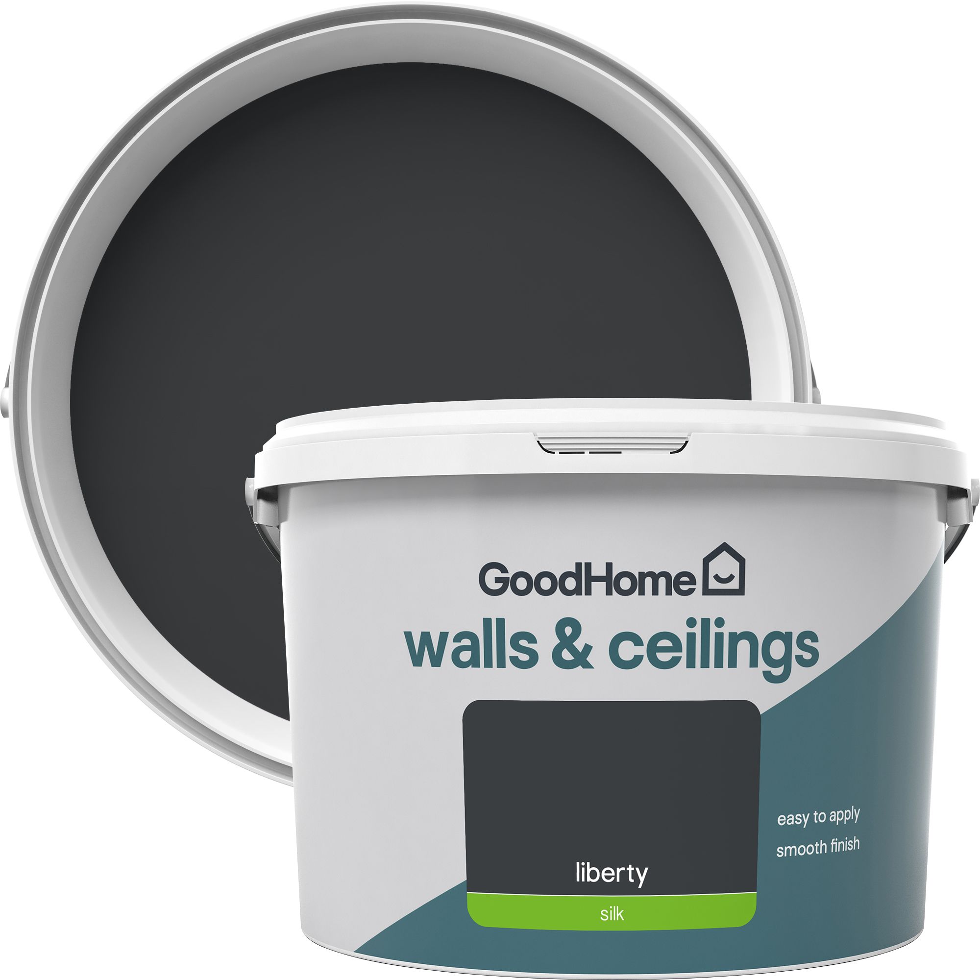 GoodHome Walls & Ceilings Liberty Silk Emulsion paint, 2.5L