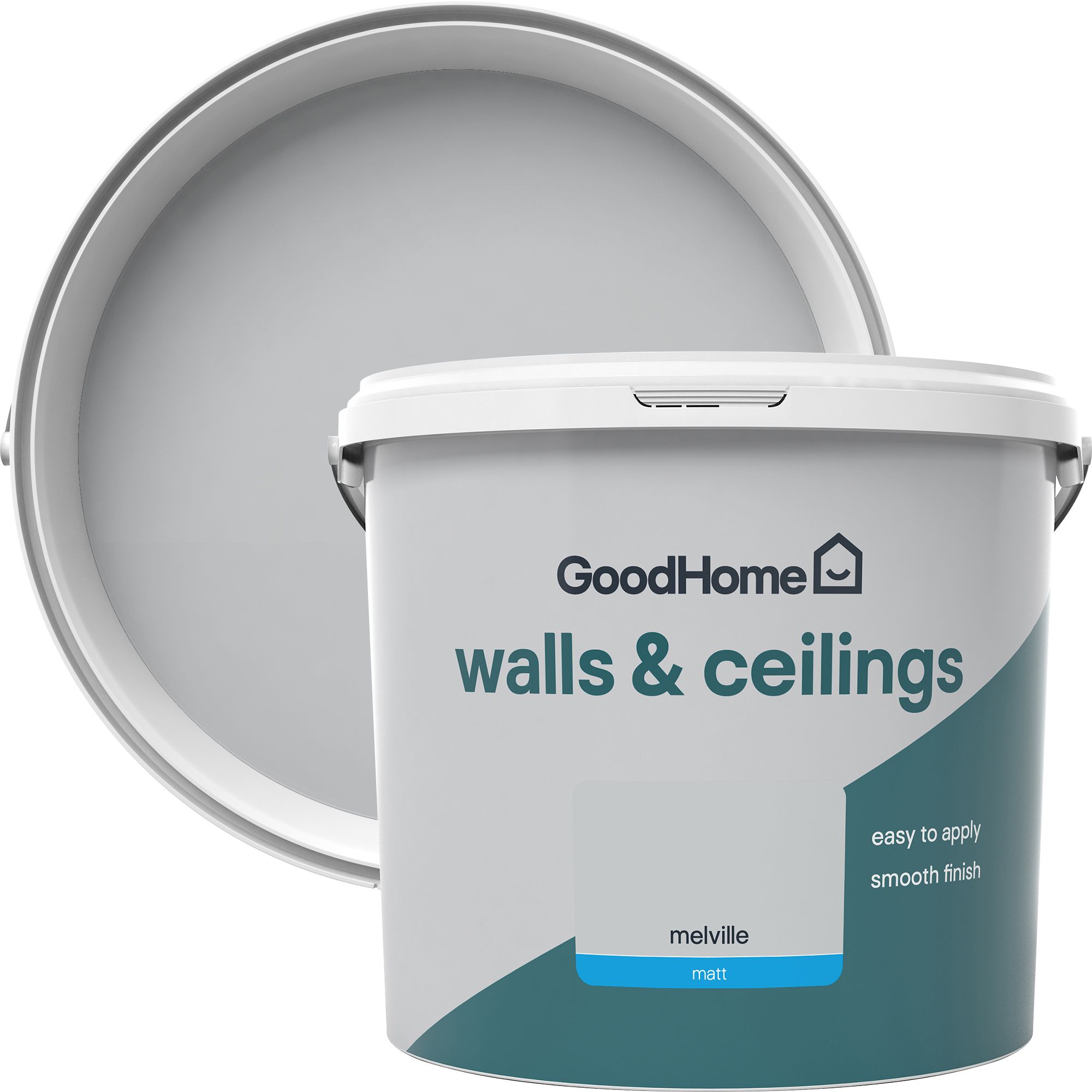 GoodHome Walls & ceilings Melville Matt Emulsion paint, 5L £22 at B&Q