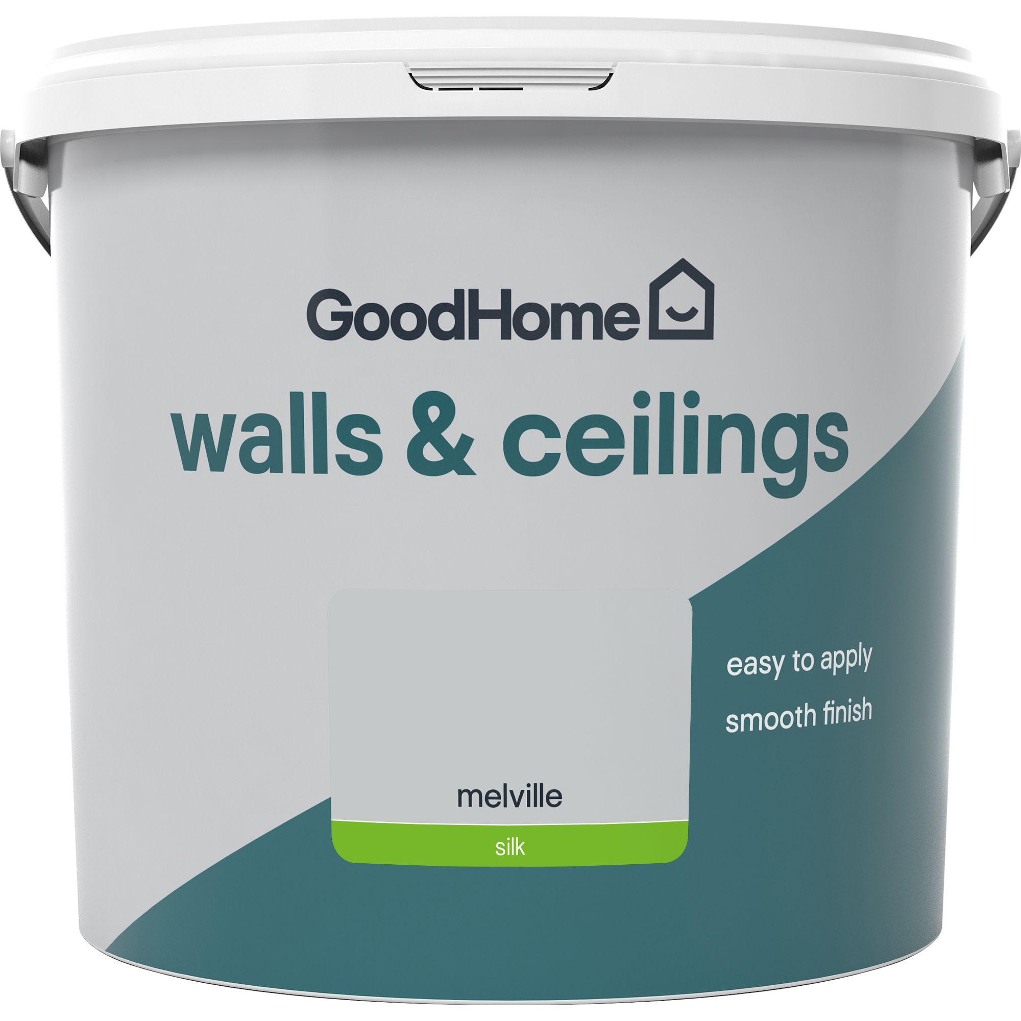 GoodHome Walls & ceilings Melville Silk Emulsion paint, 5L