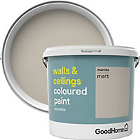 GoodHome Walls & ceilings Merida Matt Emulsion paint, 5L