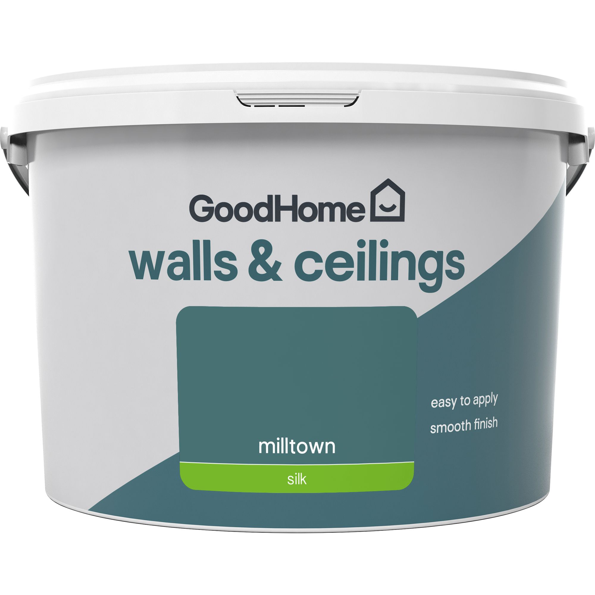 GoodHome Walls & ceilings Milltown Silk Emulsion paint, 2.5L