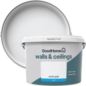 GoodHome Walls & ceilings North pole Matt Emulsion paint, 2.5L