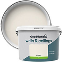 GoodHome Walls & ceilings Ottawa Silk Emulsion paint, 2.5L