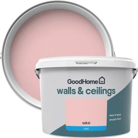 GoodHome Walls & ceilings Sakai Matt Emulsion paint, 2.5L
