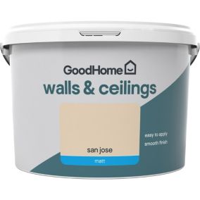 GoodHome Walls & ceilings San jose Matt Emulsion paint, 2.5L