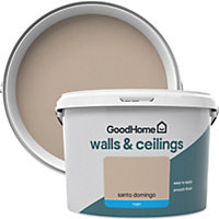 GoodHome Walls & ceilings Santo domingo Matt Emulsion paint, 2.5L
