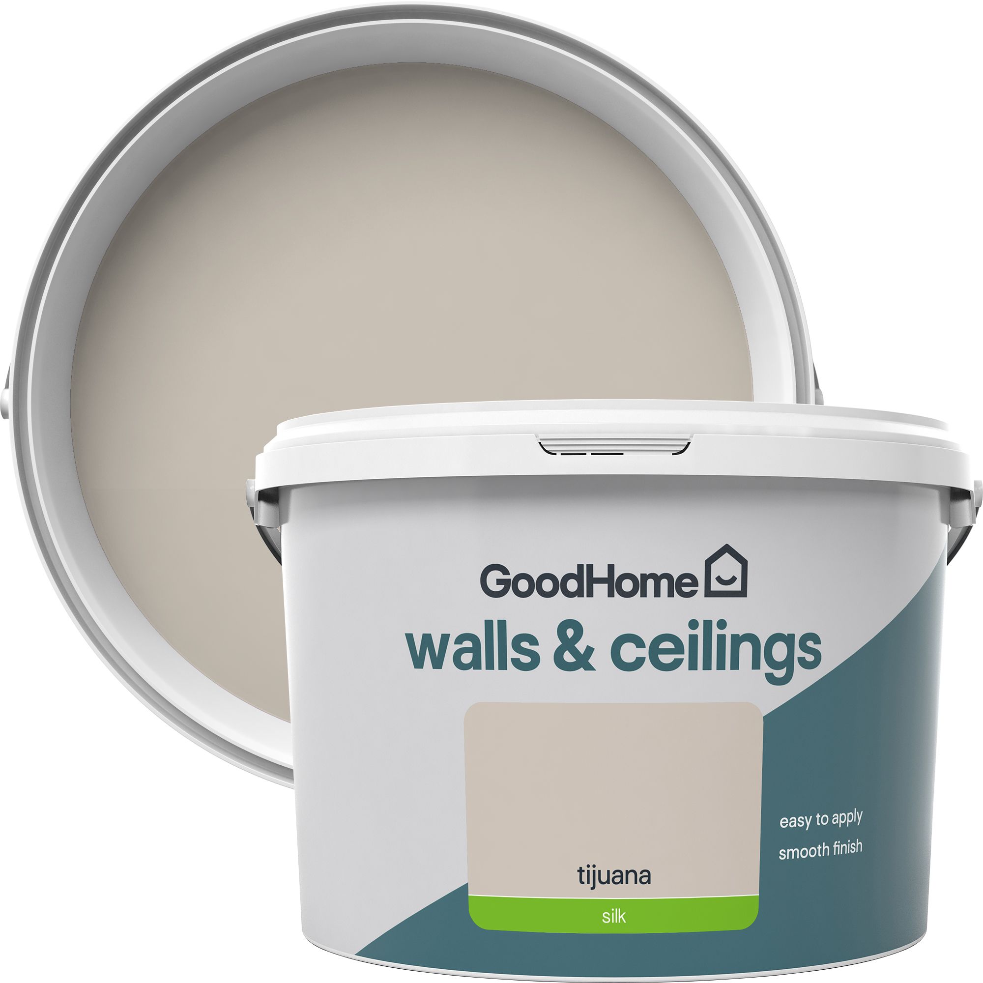 GoodHome Walls & ceilings Tijuana Silk Emulsion paint, 2.5L