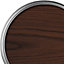 GoodHome Walnut Satin Multi-surface Furniture Wood varnish, 250ml