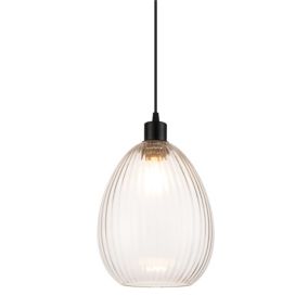 Transparent light shade outlet