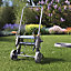 GoodHome Watering Freestanding Empty hose cart With wheels