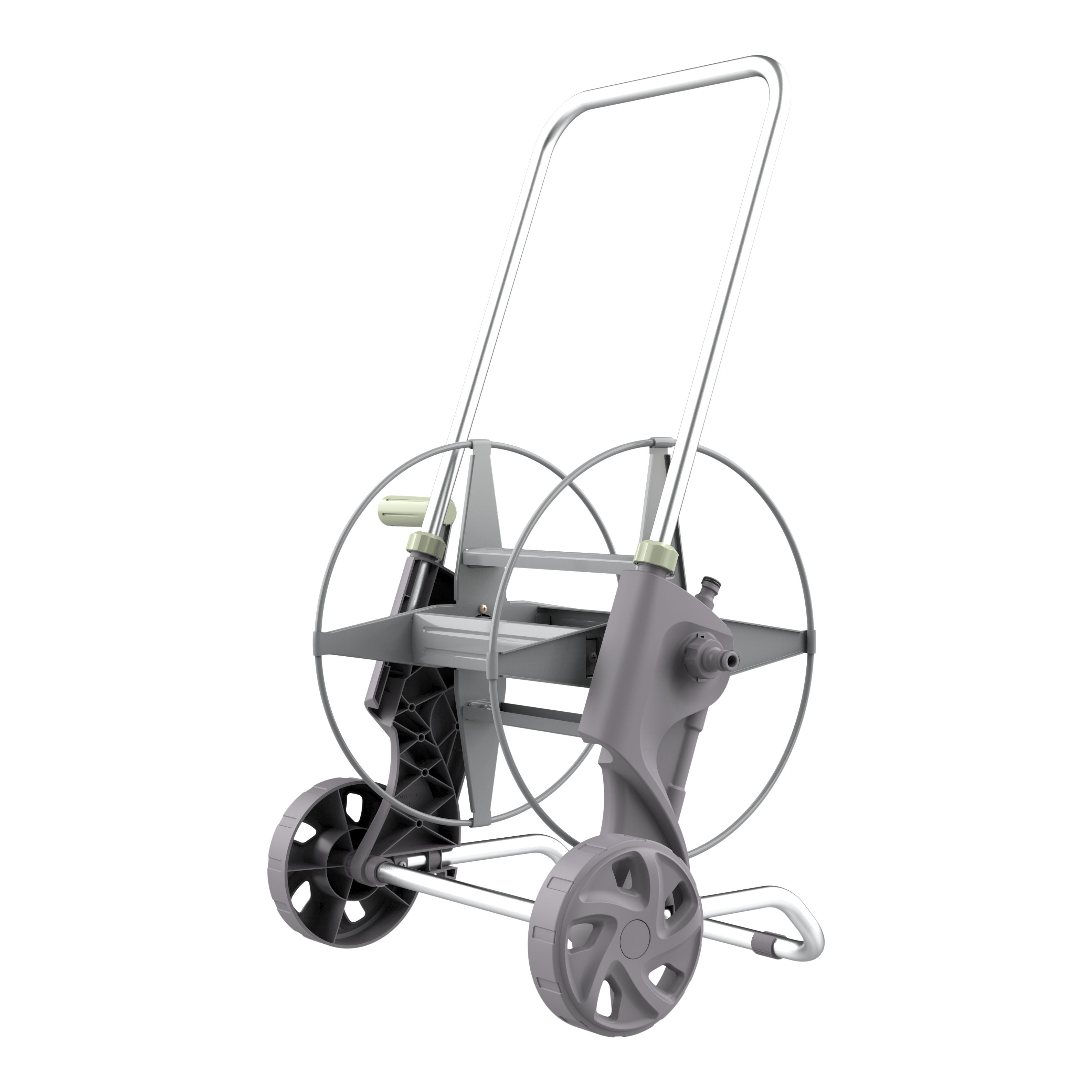 GoodHome Watering Freestanding Empty hose cart With wheels