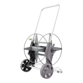 GoodHome Watering Freestanding Empty hose cart With wheels