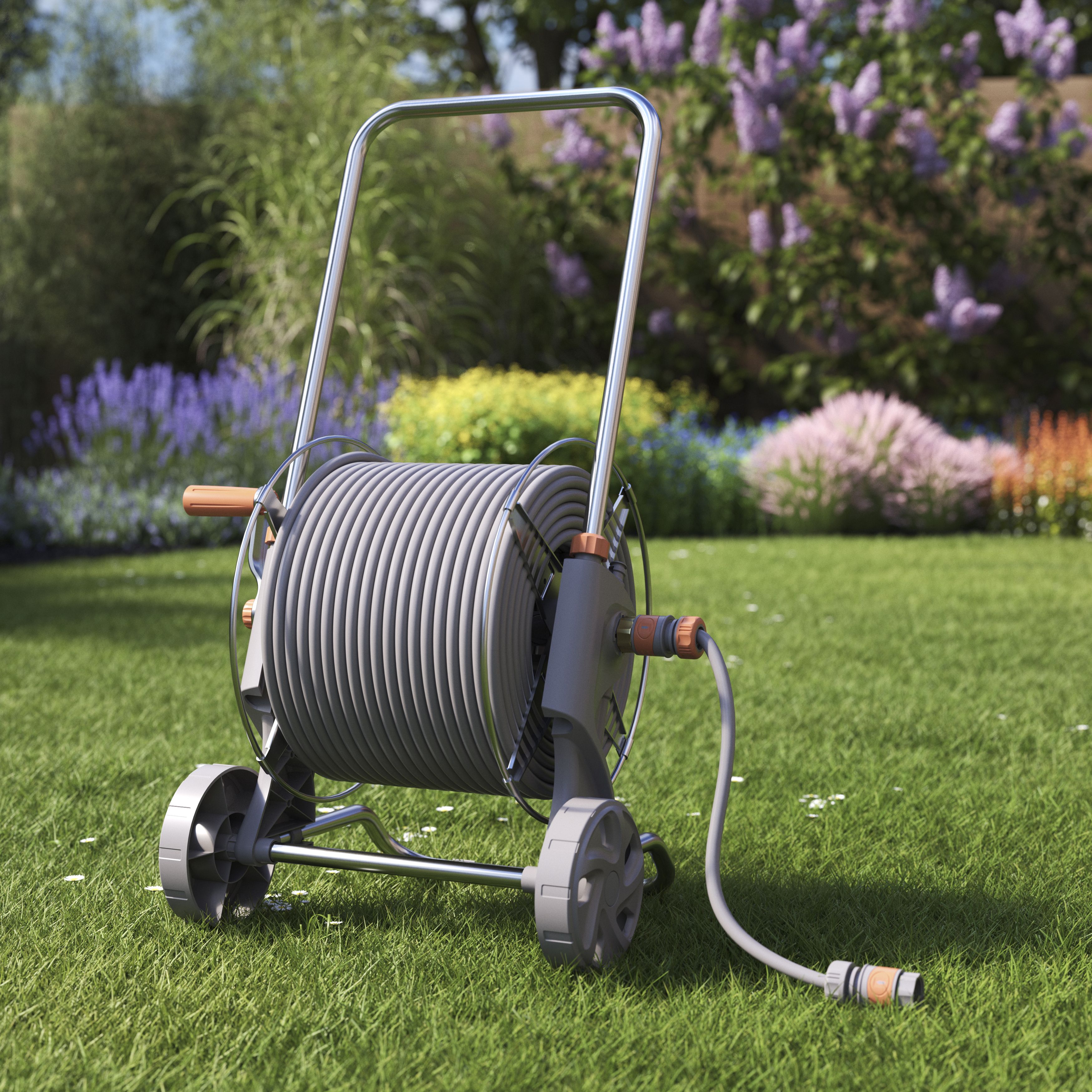 Garden deals hose cart