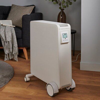 GoodHome White 2400W Oil-free radiator