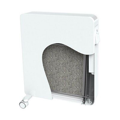 GoodHome White 2400W Oil-free radiator