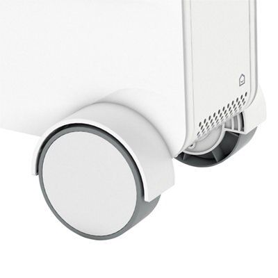 GoodHome White 2400W Oil-free radiator