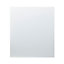 GoodHome White Glass Splashback, (H)800mm (W)600mm (T)5mm