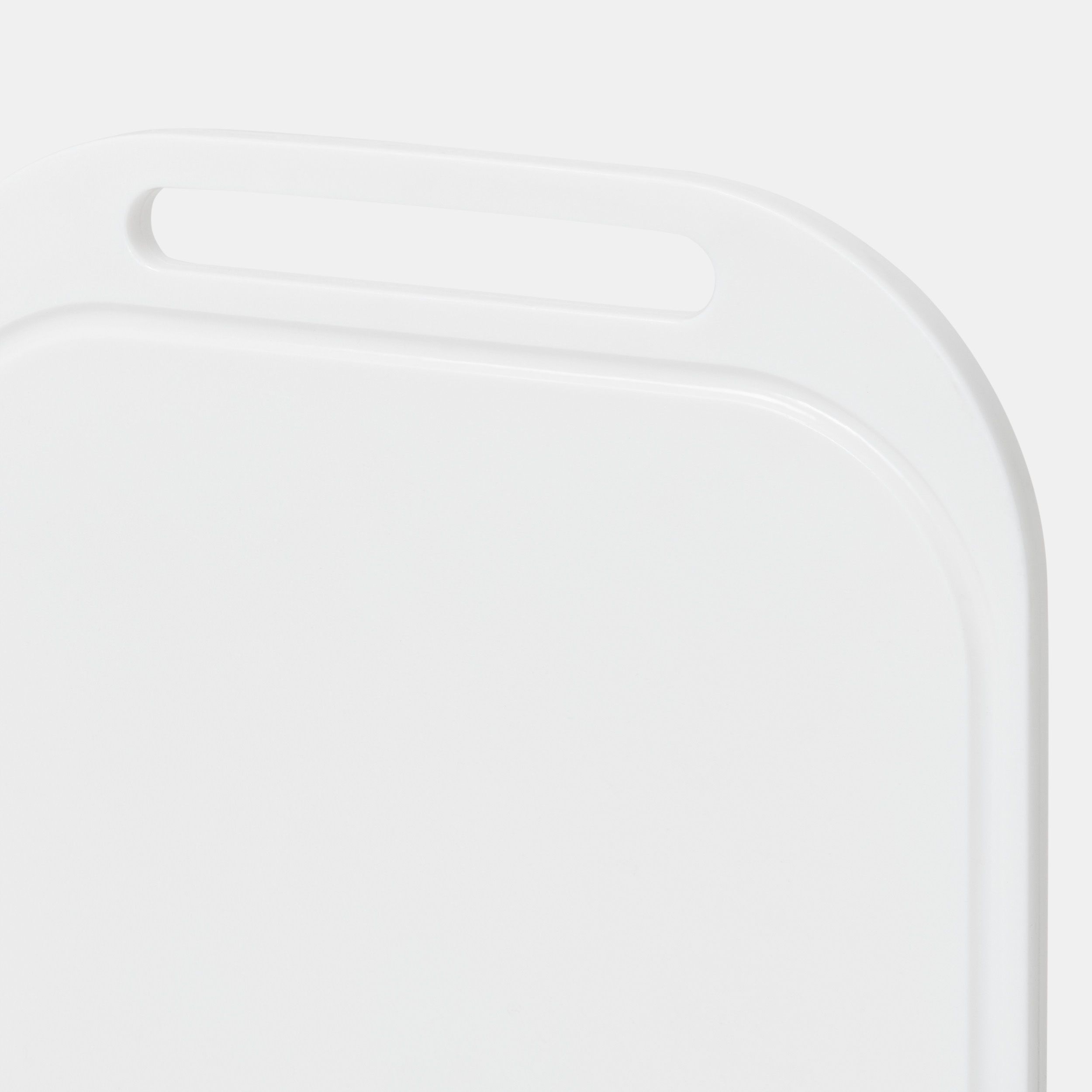 GoodHome White High-density polyethylene (HDPE) Chopping board