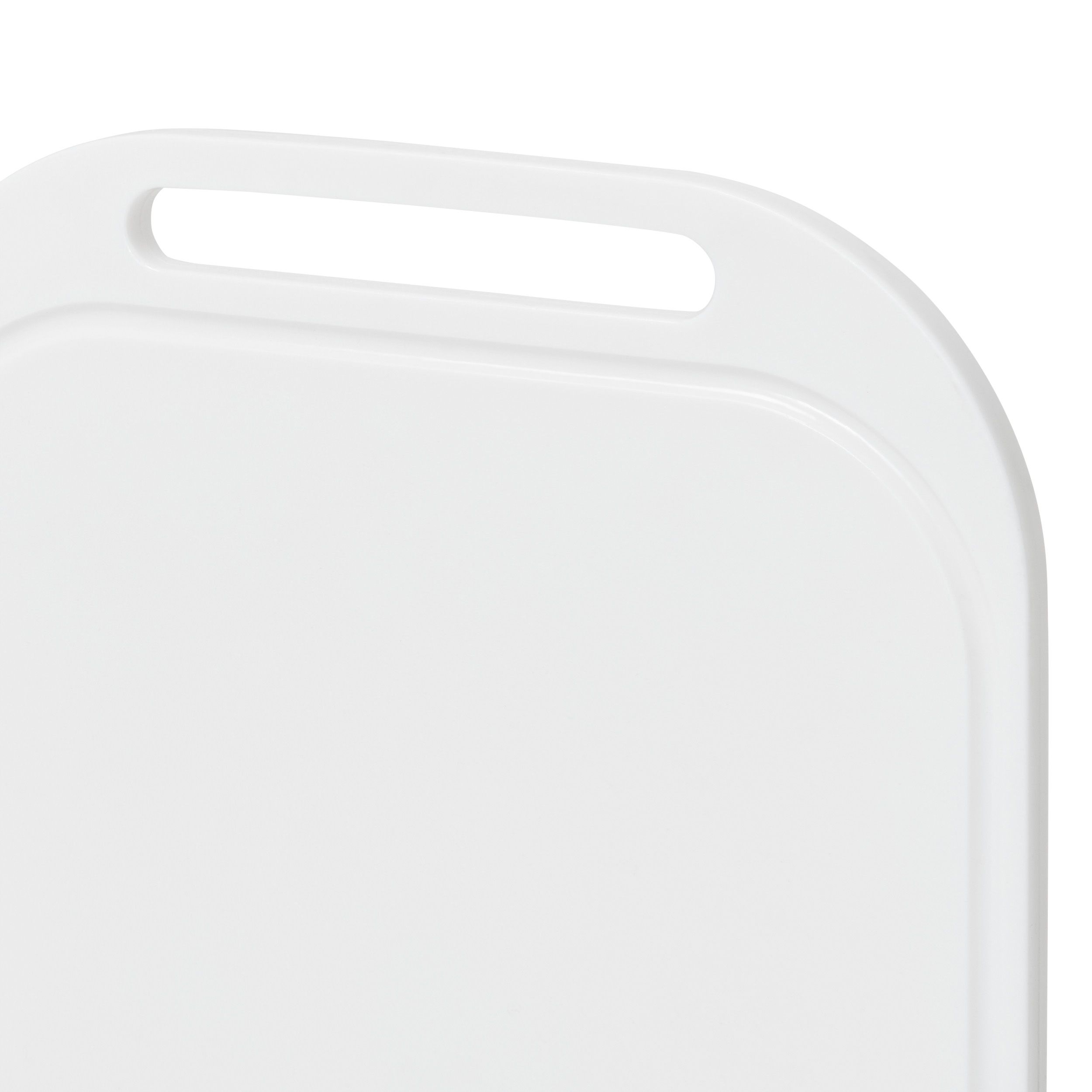 GoodHome White High-density polyethylene (HDPE) Chopping board