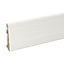 GoodHome White MDF Skirting board (L)2.2m (W)100mm (T)19mm