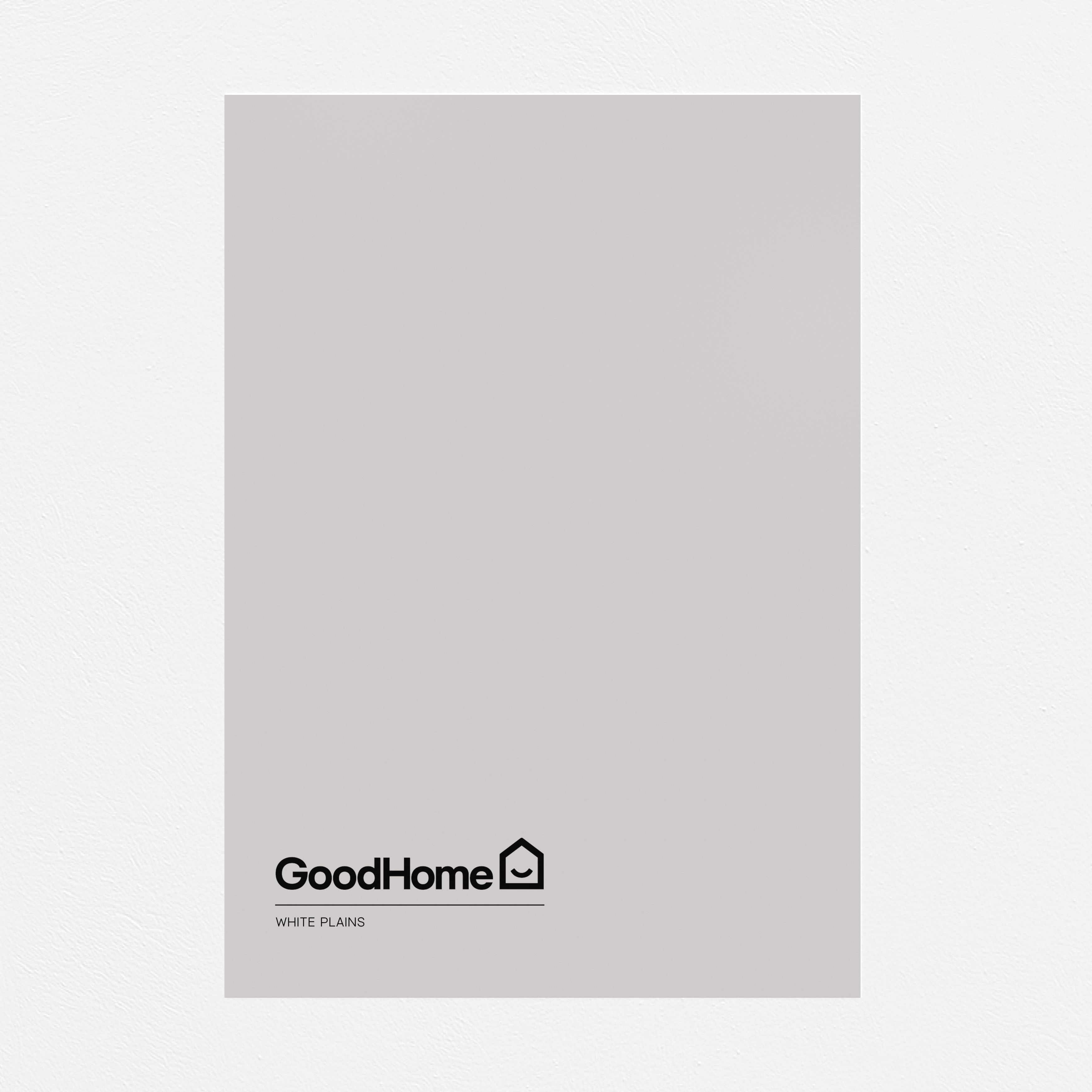 GoodHome White plains Satin Furniture paint, 125ml