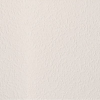 GoodHome White Woodchip Blown Wallpaper Sample
