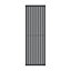 GoodHome Wickham Anthracite Vertical Designer Radiator, (W)600mm x (H)1800mm