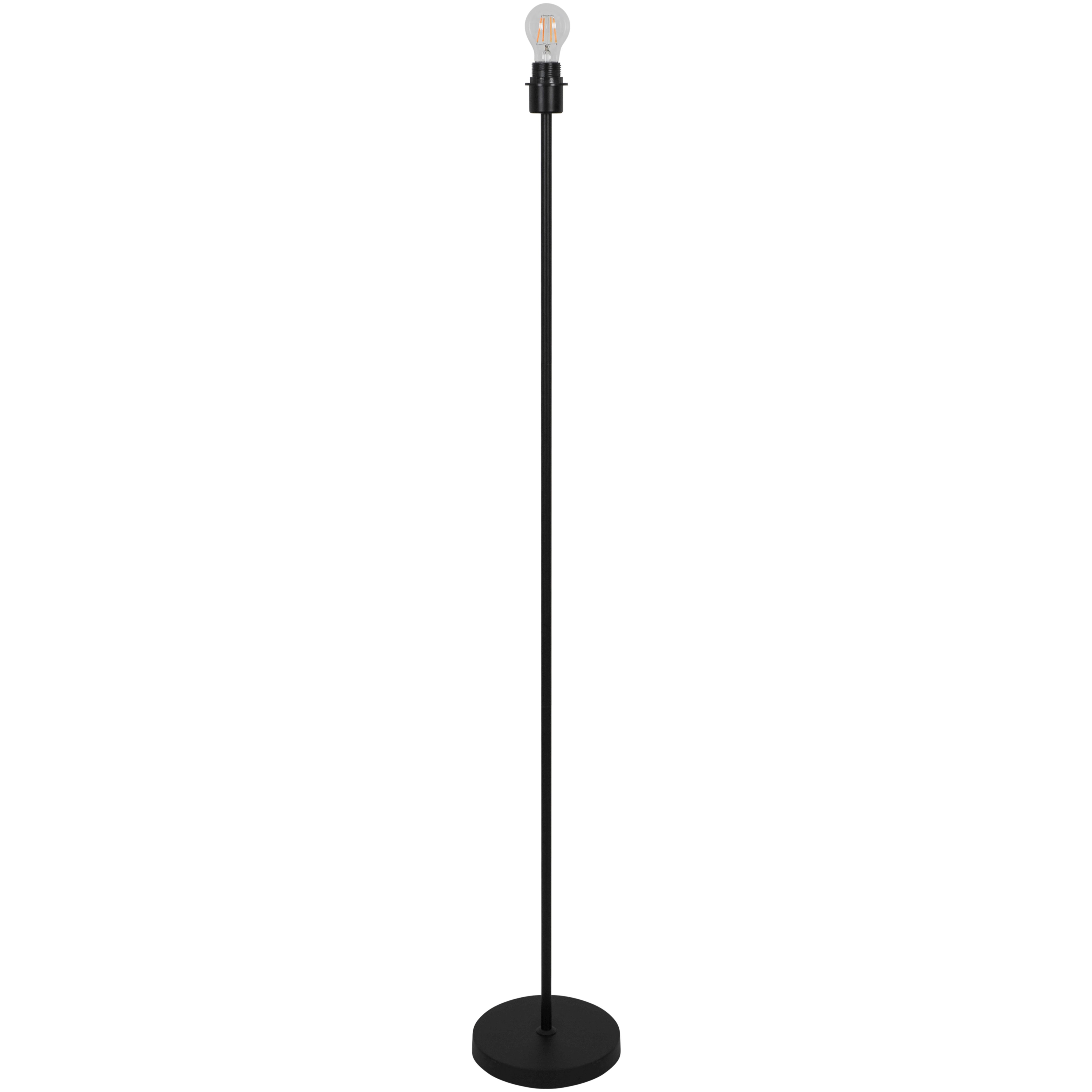 GoodHome Willet Black Floor lamp base