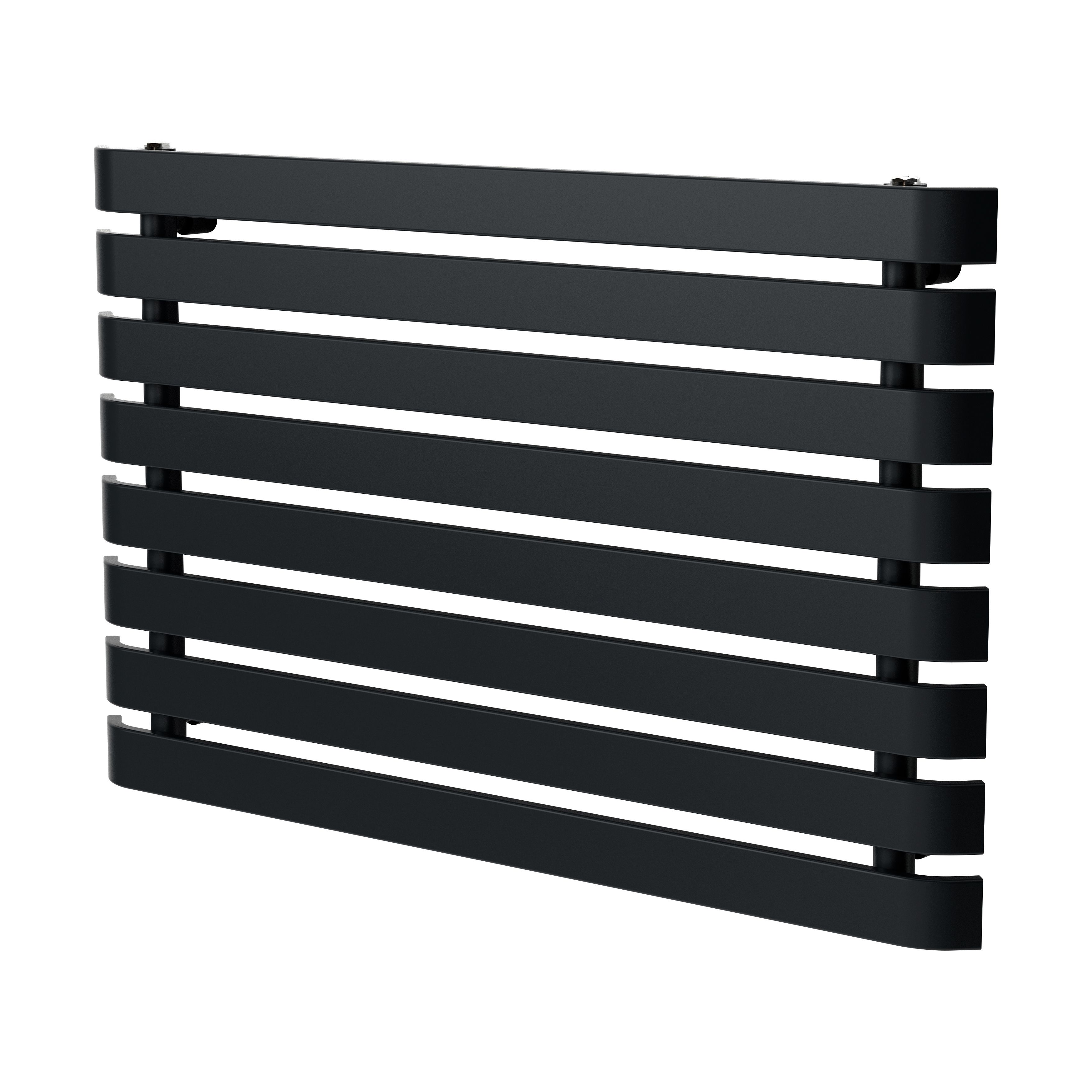 GoodHome Wilsona Anthracite Horizontal Designer Radiator, (W)1000mm x (H)620mm