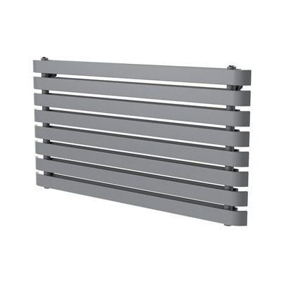 GoodHome Wilsona CH6201200DG Double Grey Horizontal Designer 3685BTU Radiator, (W)1200mm x (H)620mm