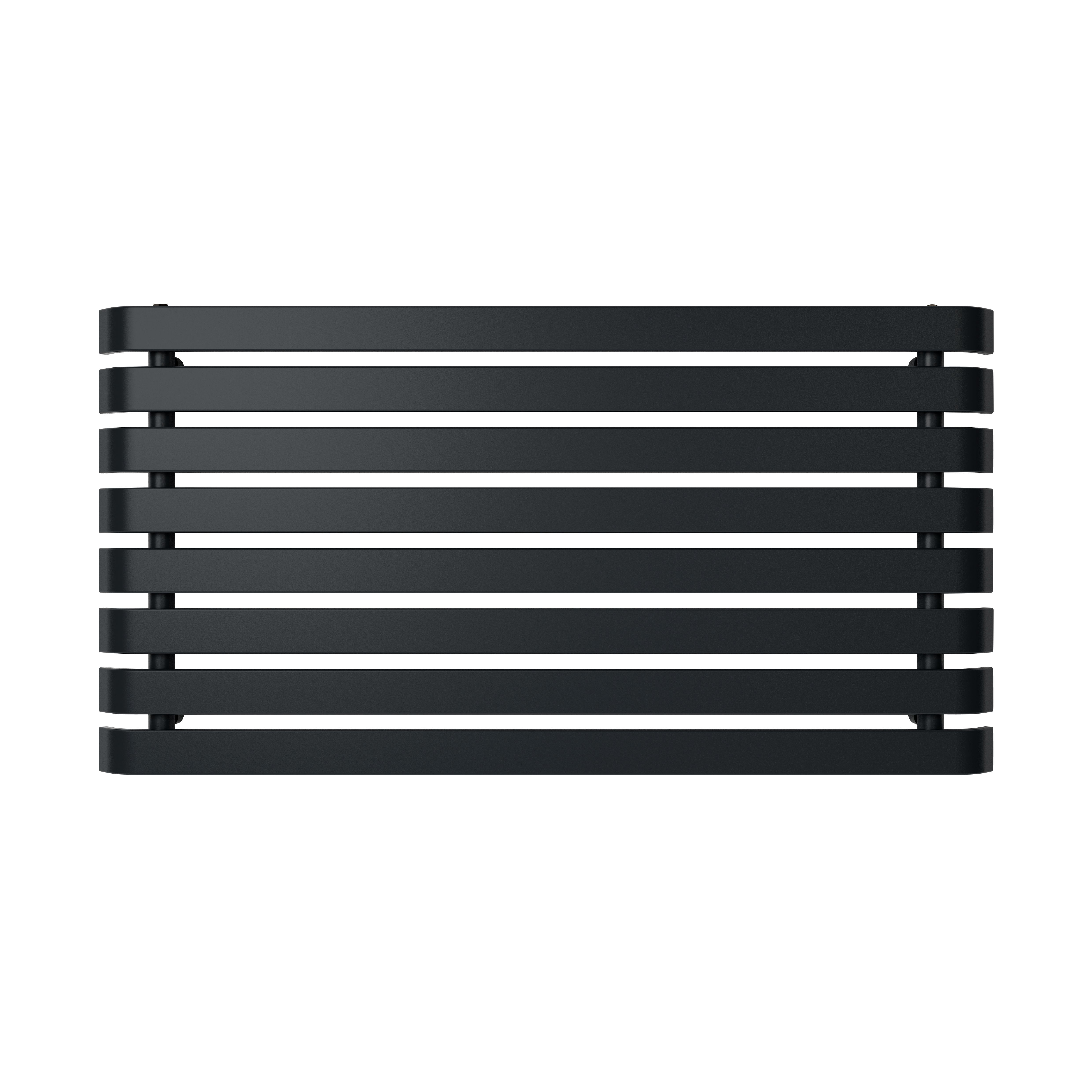 GoodHome Wilsona CH6201200SA Single Anthracite Horizontal Designer 2477BTU Radiator, (W)1200mm x (H)620mm