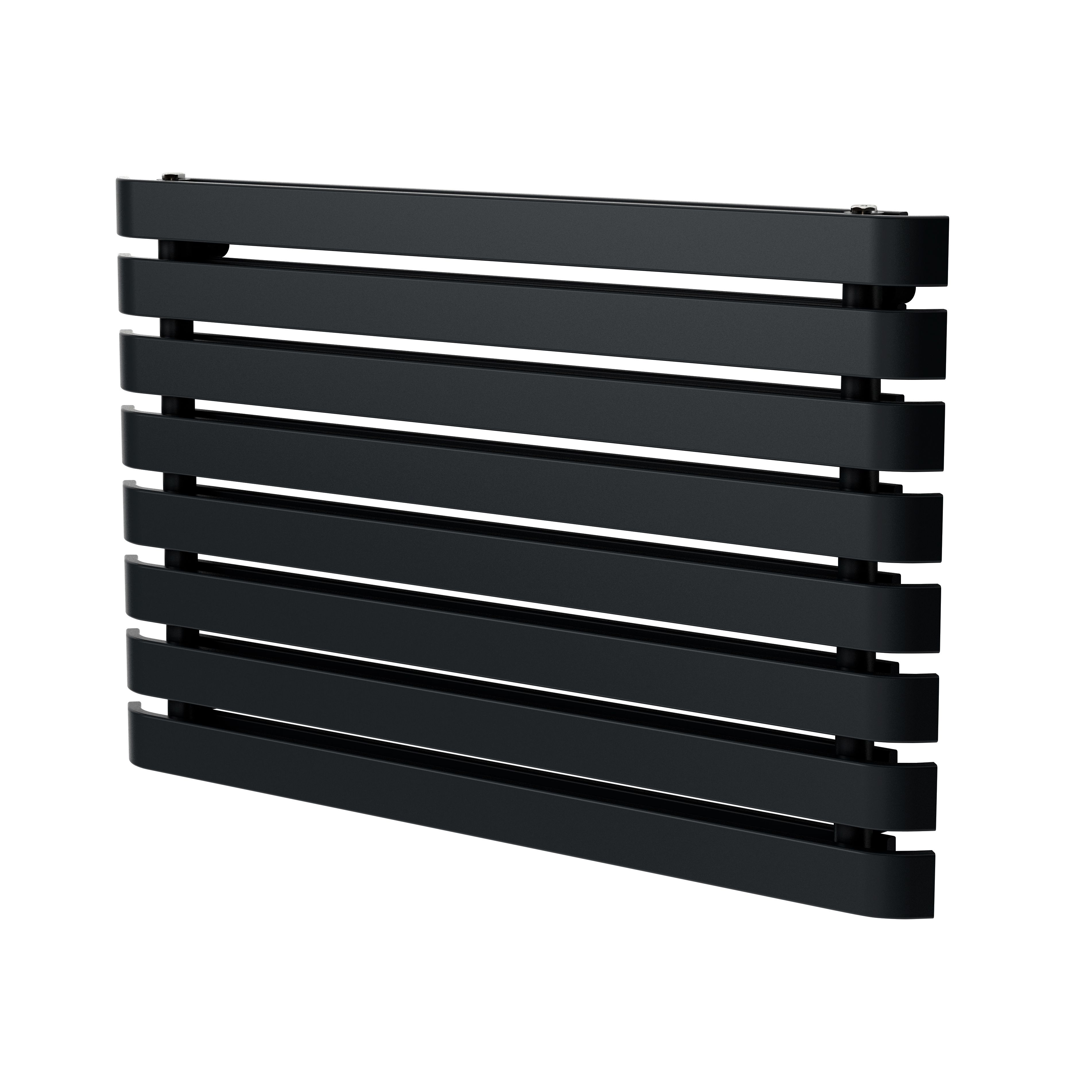 GoodHome Wilsona Double Anthracite Horizontal Designer Radiator, (W)1000mm x (H)620mm