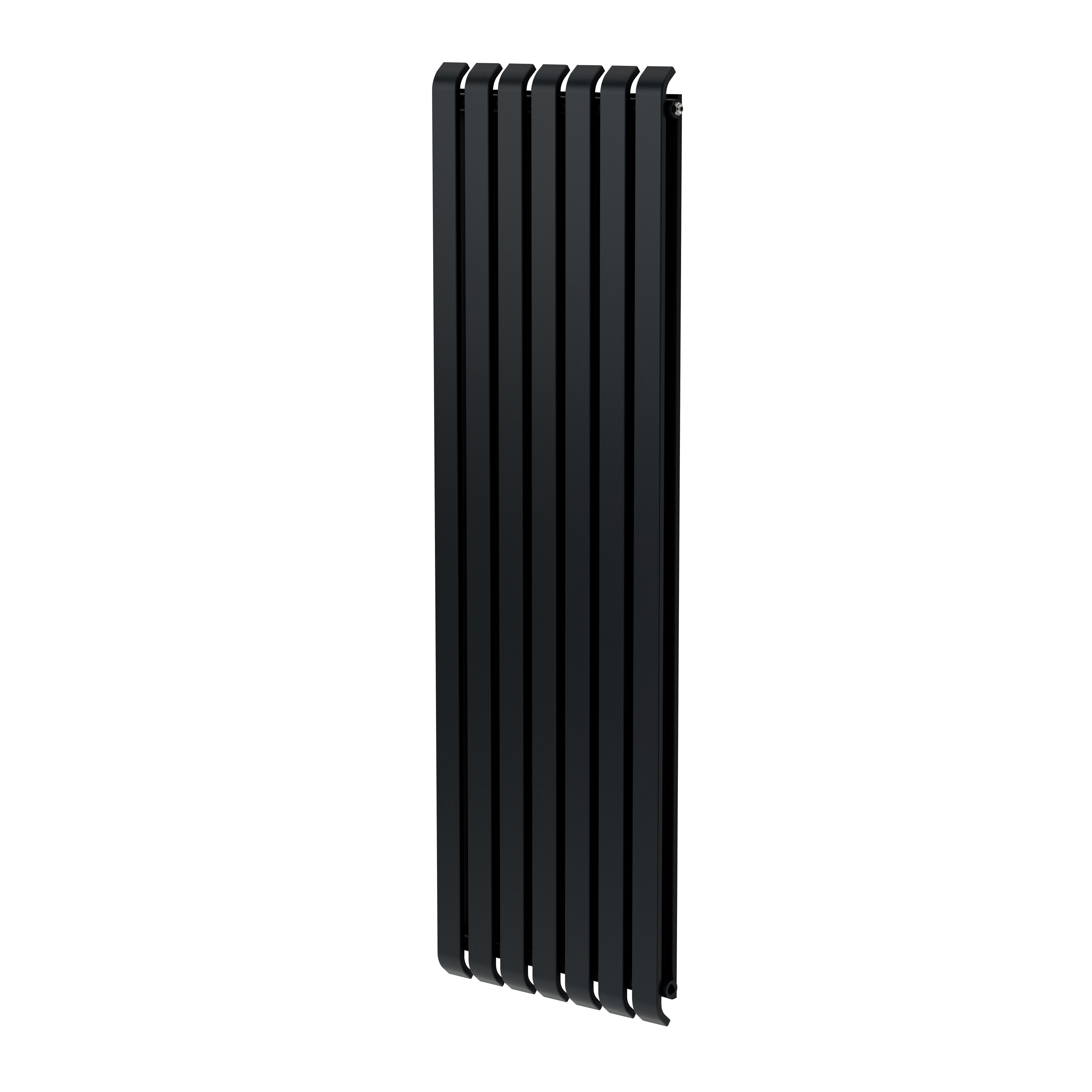 GoodHome Wilsona Double Anthracite Vertical Designer Radiator, (W)540mm x (H)1800mm