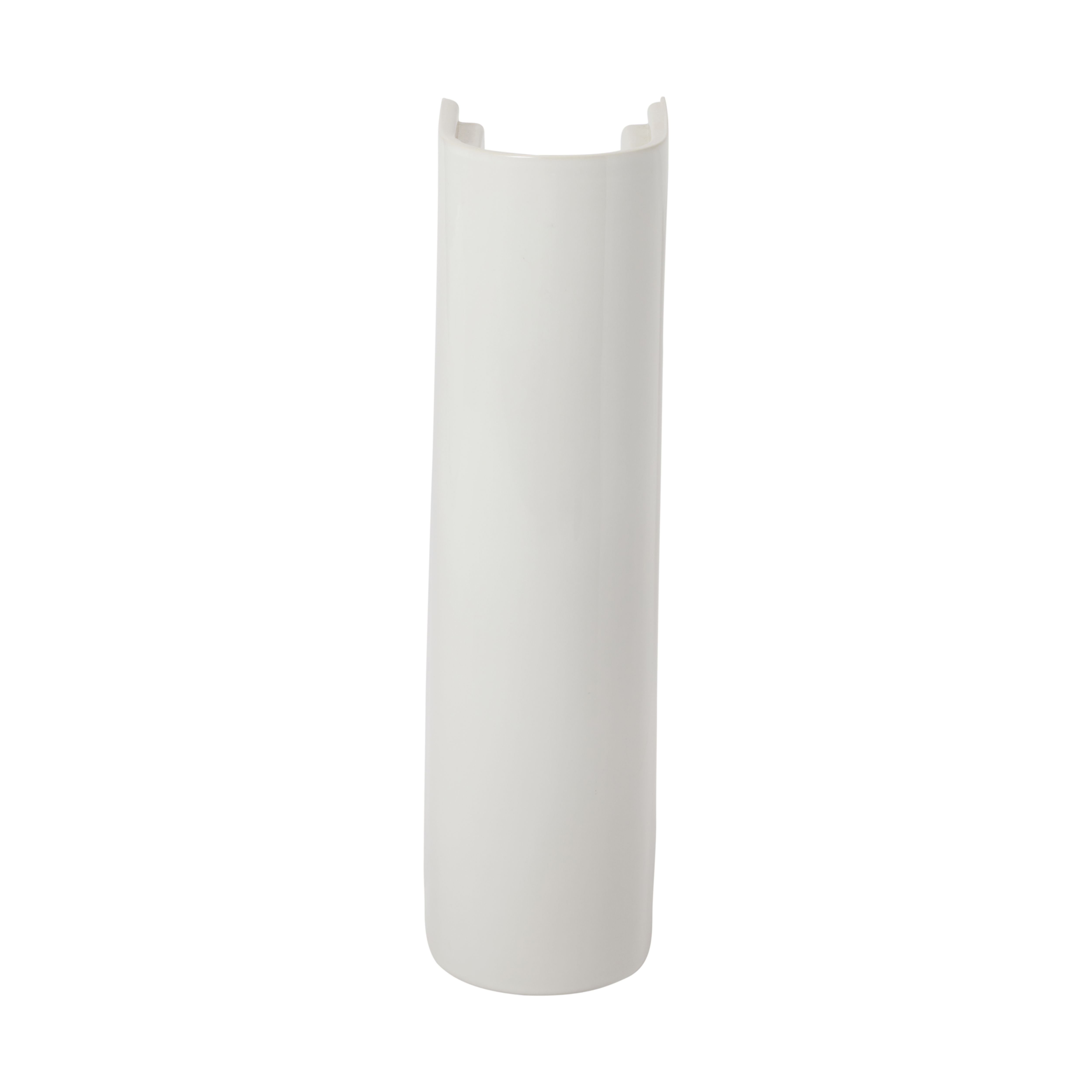 GoodHome Winam Gloss White Oval Full pedestal Basin (H)82cm (W)54.5cm - 4