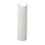 GoodHome Winam Gloss White Oval Full pedestal Basin (H)82cm (W)54.5cm