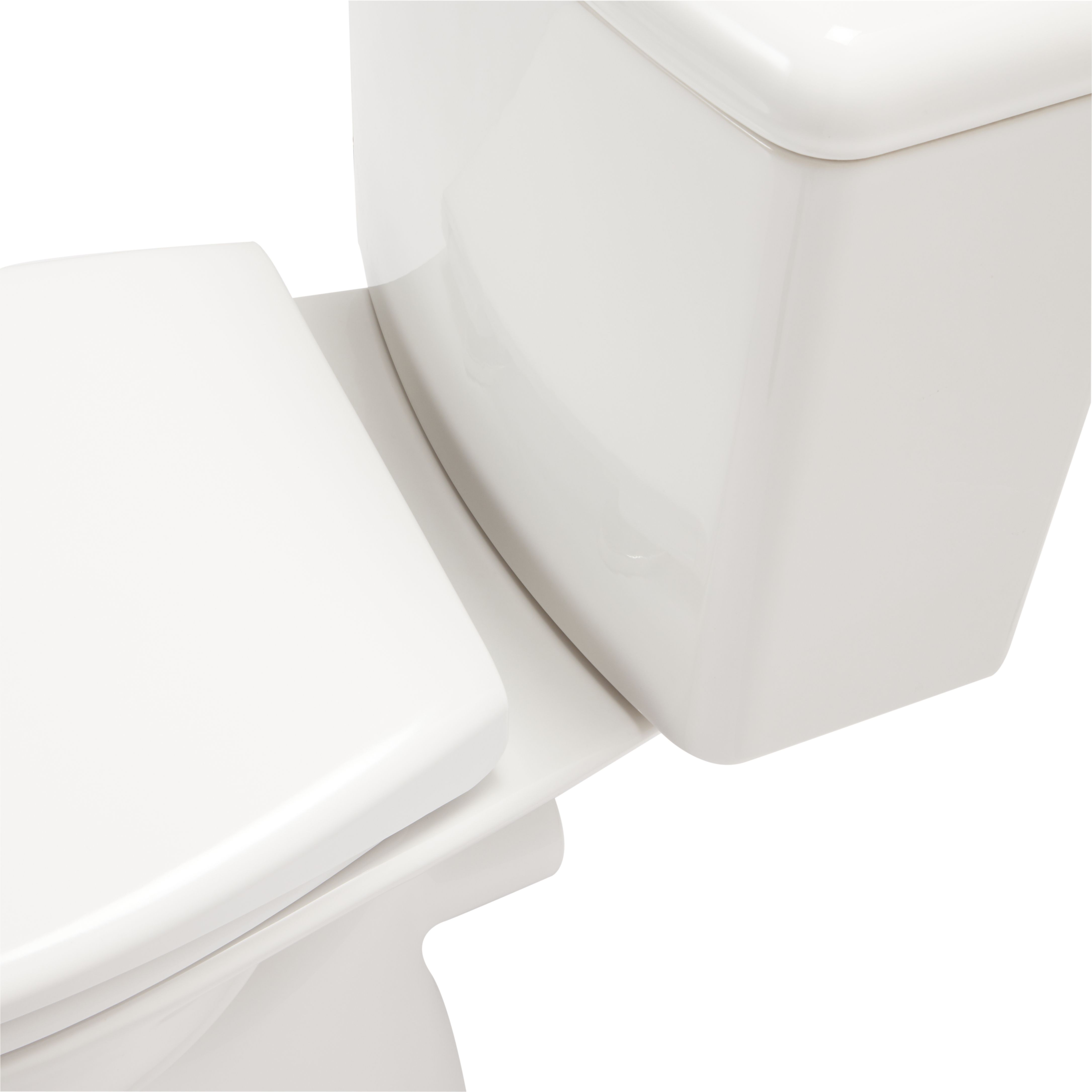 GoodHome Winam White Close-coupled Toilet set with Soft close seat - 3