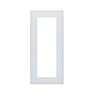 GoodHome Winterana Glazed bridging Cabinet door (W)600mm (T)20mm