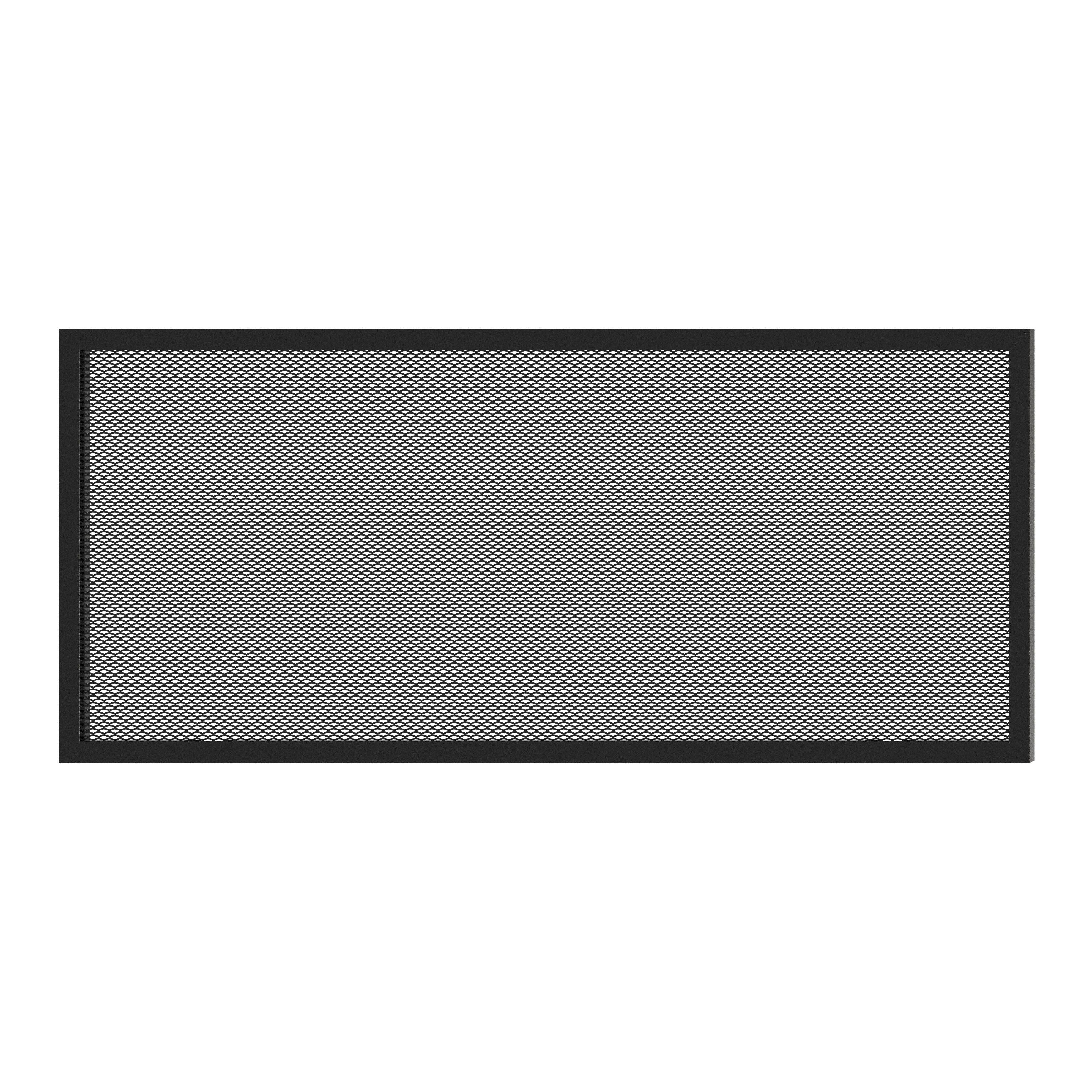 GoodHome Winterana Matt black Bridging Cabinet door (W)800mm (H)356mm (T)20mm