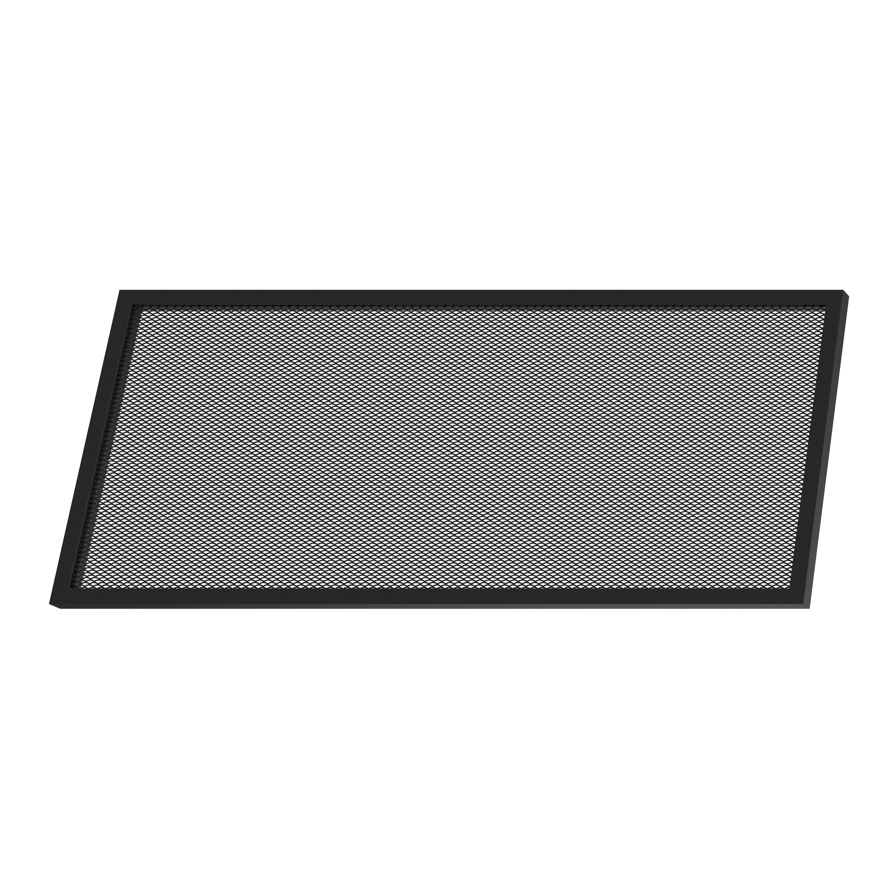 GoodHome Winterana Matt black Bridging Cabinet door (W)800mm (H)356mm (T)20mm