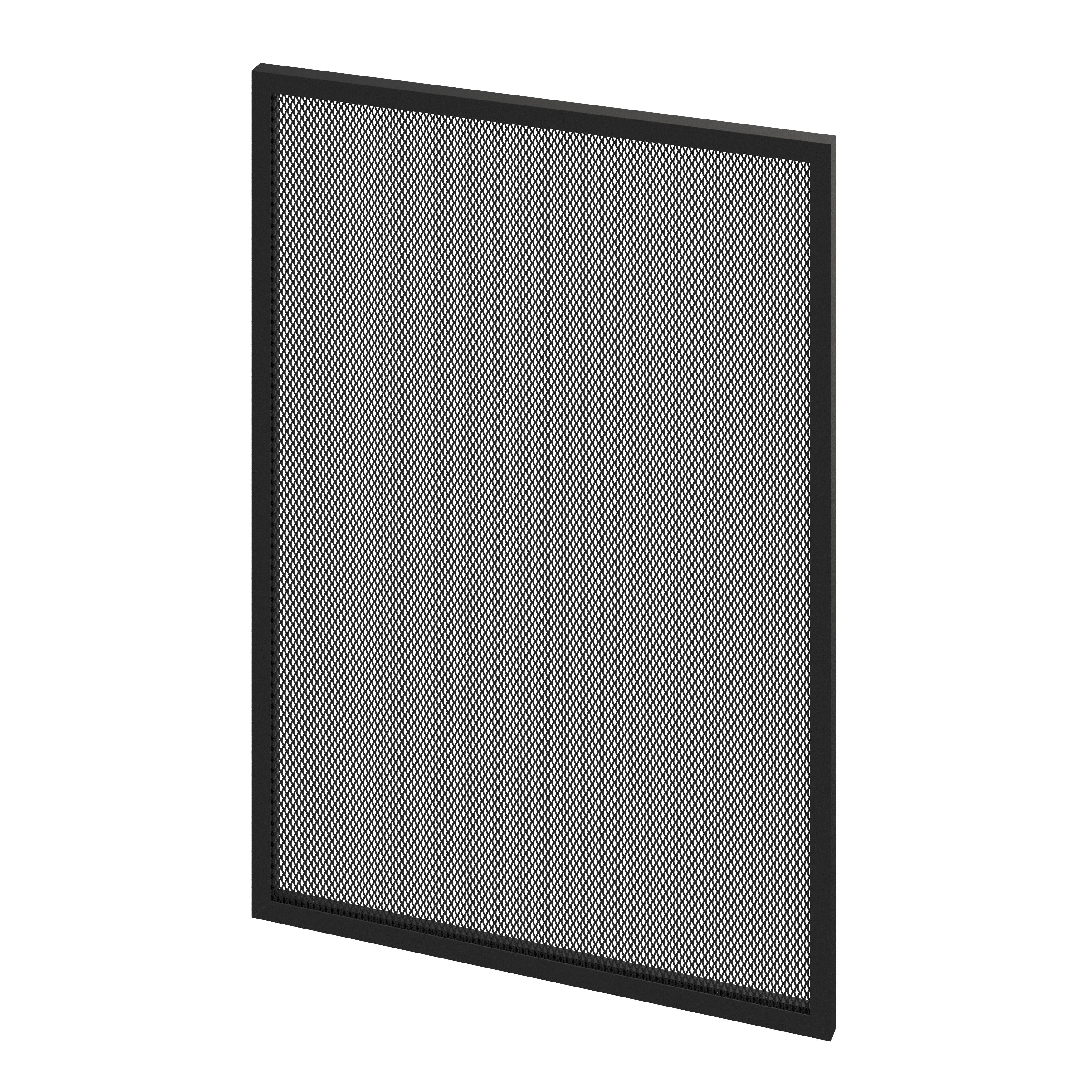 GoodHome Winterana Matt black Standard Cabinet door (W)500mm (H)715mm (T)20mm
