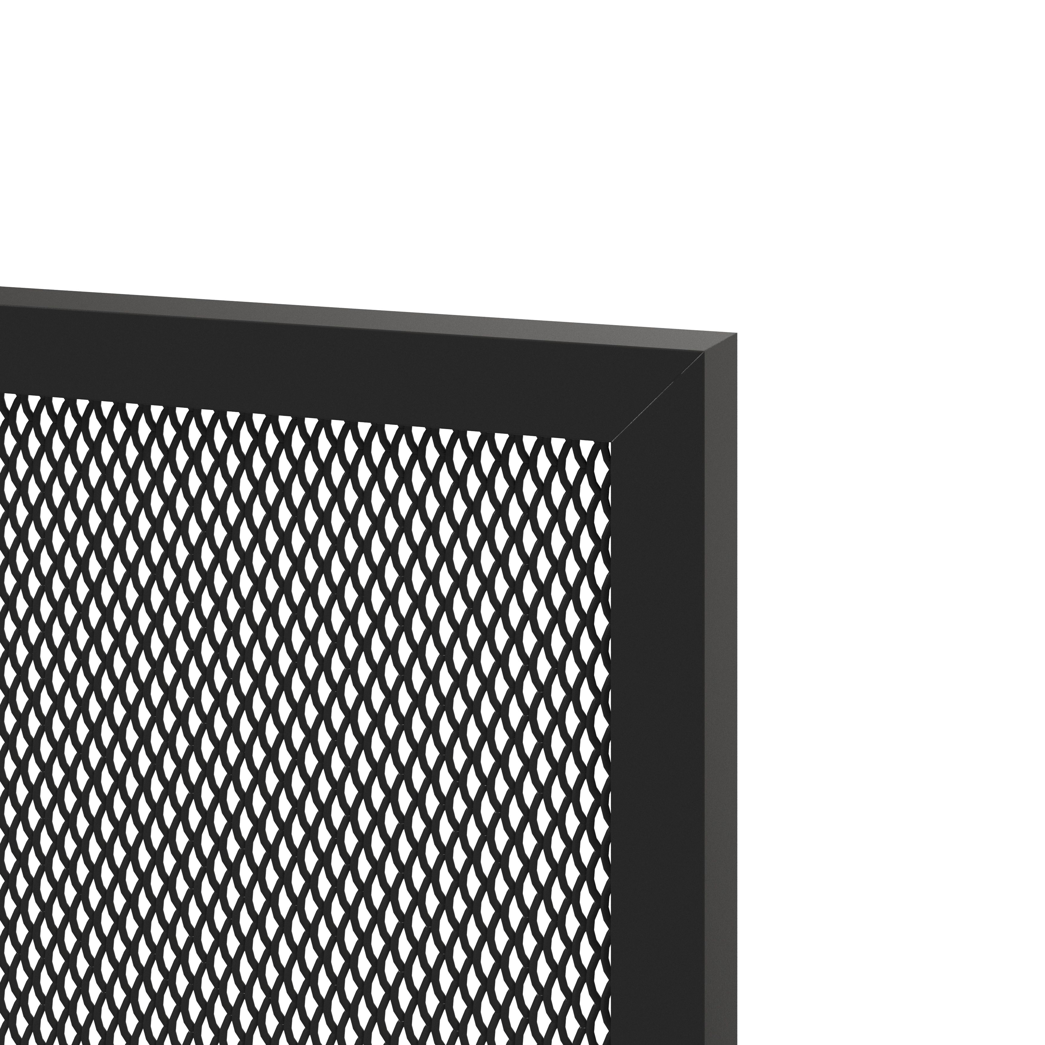 GoodHome Winterana Matt black Standard Cabinet door (W)500mm (H)715mm (T)20mm