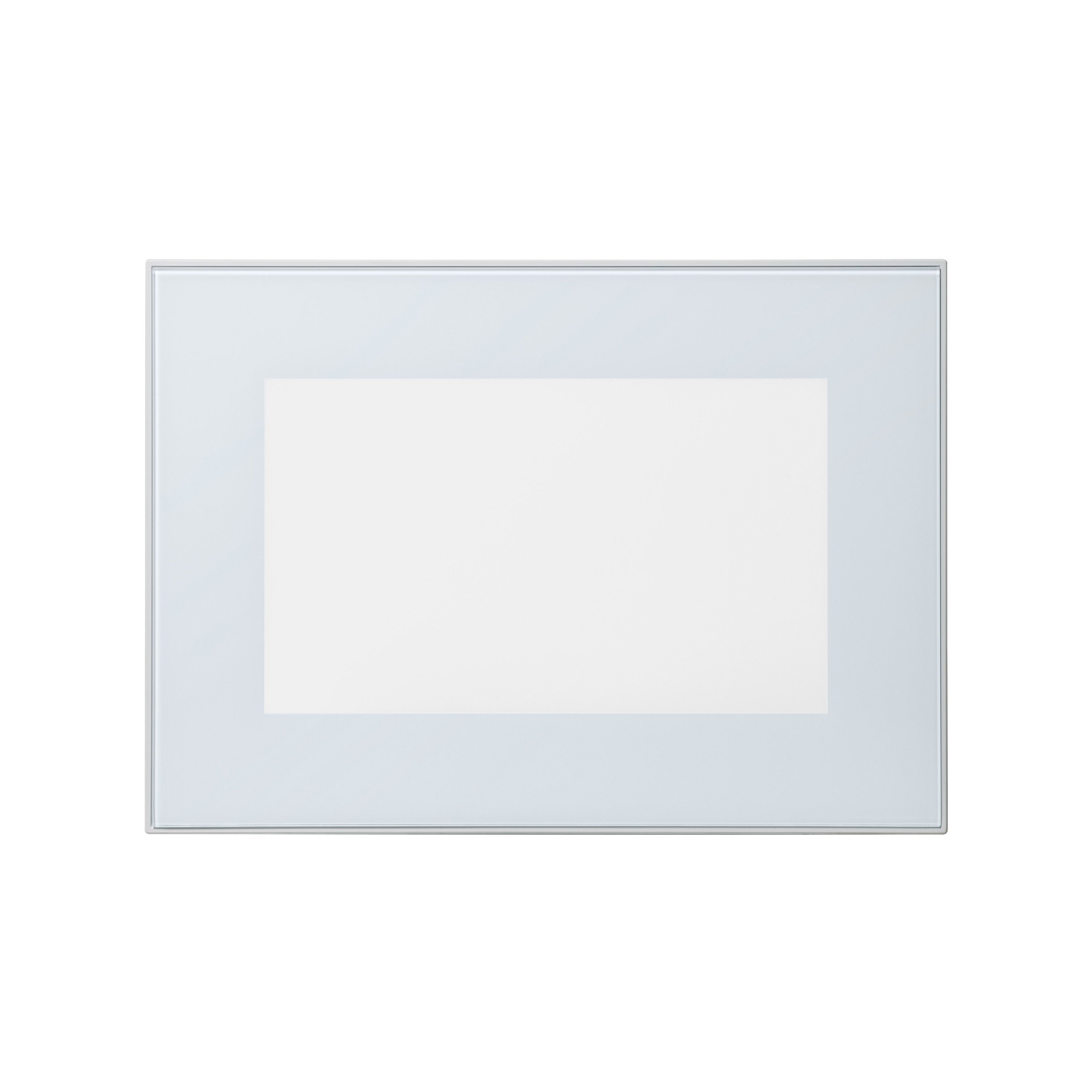 GoodHome Winterana White Glazed bridging Cabinet door (W)500mm (H)356mm (T)20mm