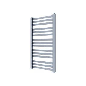 GoodHome Wolfsbane Vertical Towel radiator (W)500mm (H)900mm