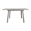 GoodHome Wolin Drift wood Metal 8 seater Extendable Table