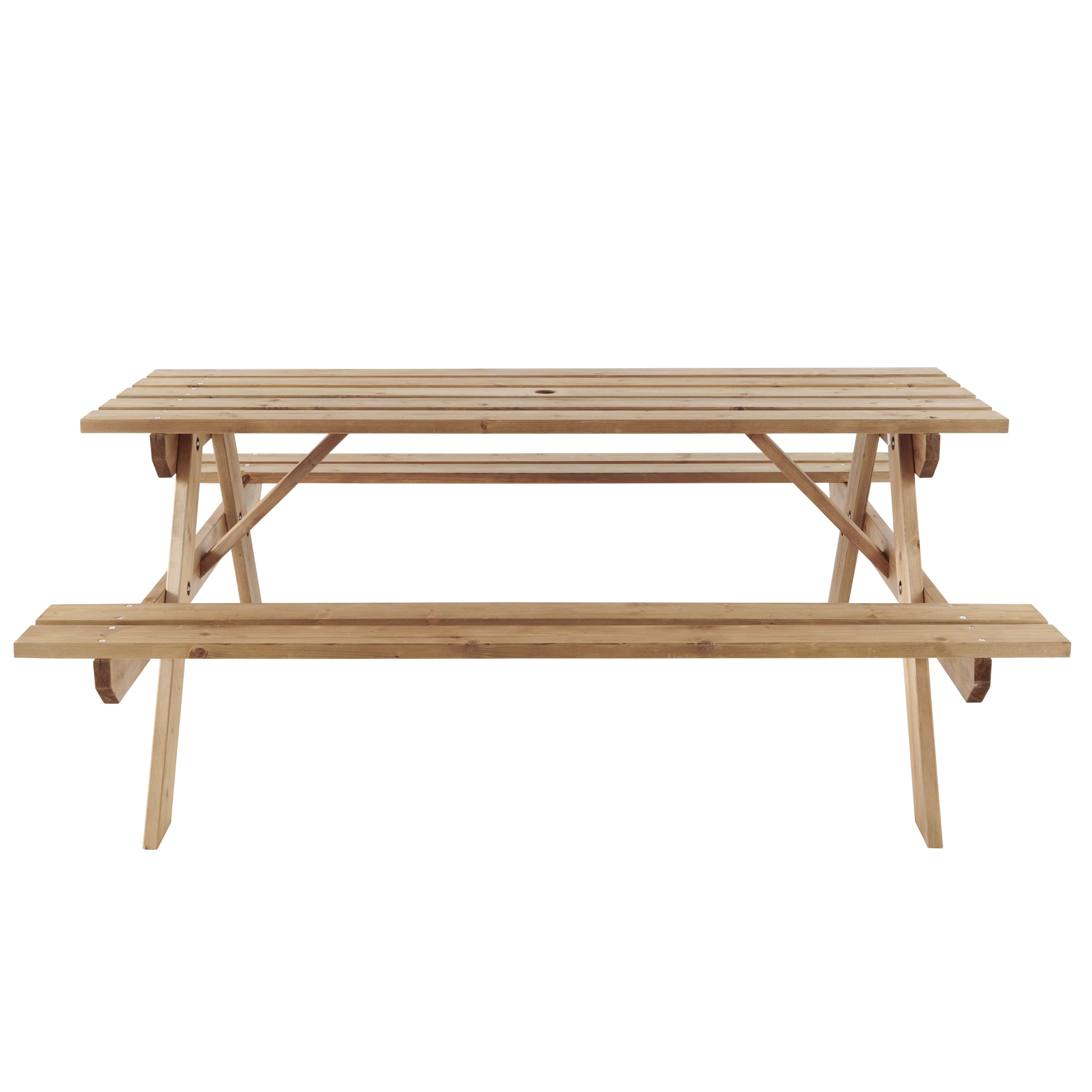 Garden bench table online b&q