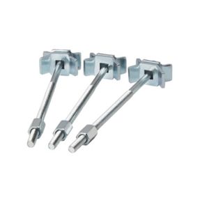 GoodHome Worktop joining bolts (H)16mm Pack of 30