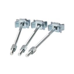 GoodHome Worktop joining bolts (H)16mm Pack of 3