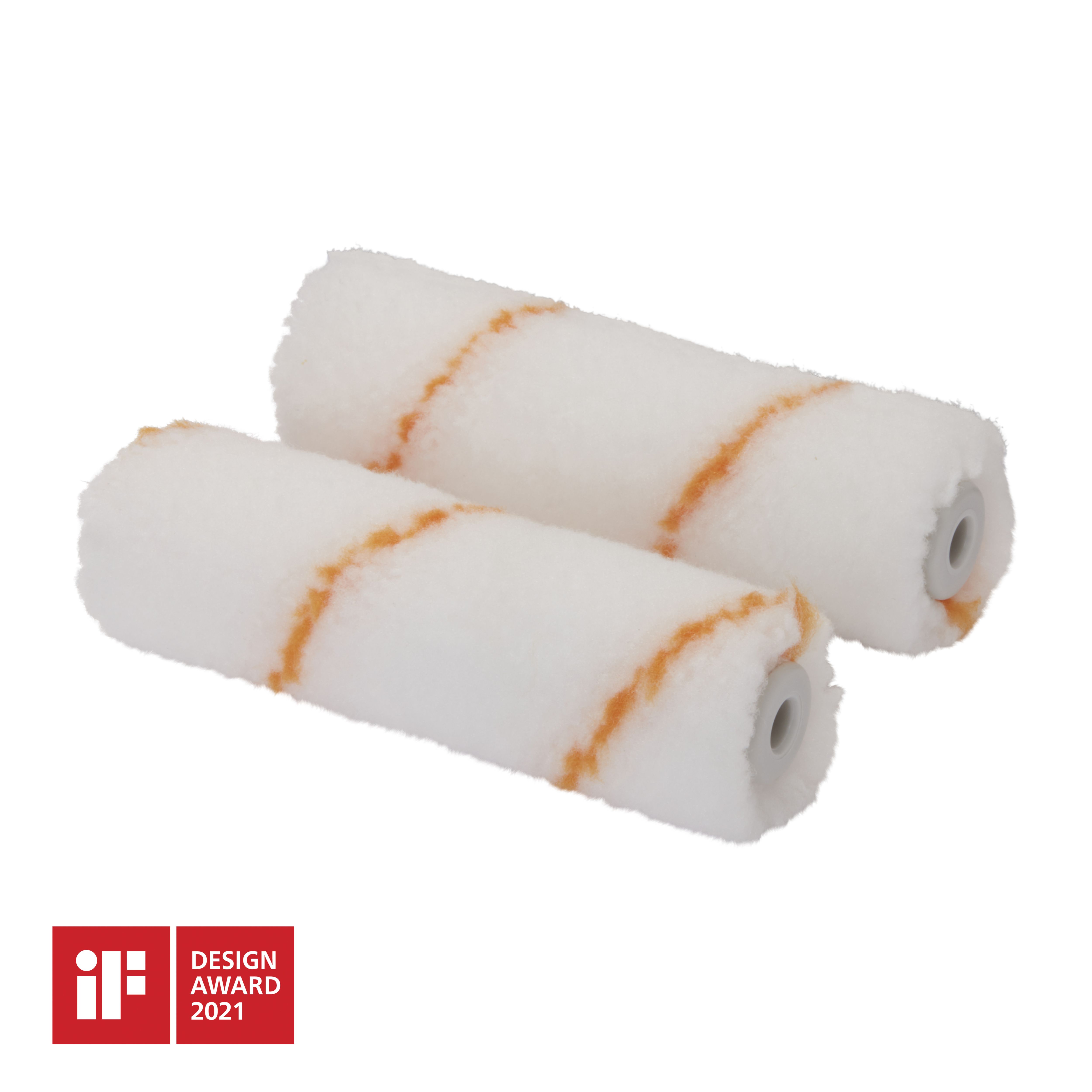 GoodHome Woven polyester Interior & exterior Roller sleeve, (L)100mm, Pack of 2